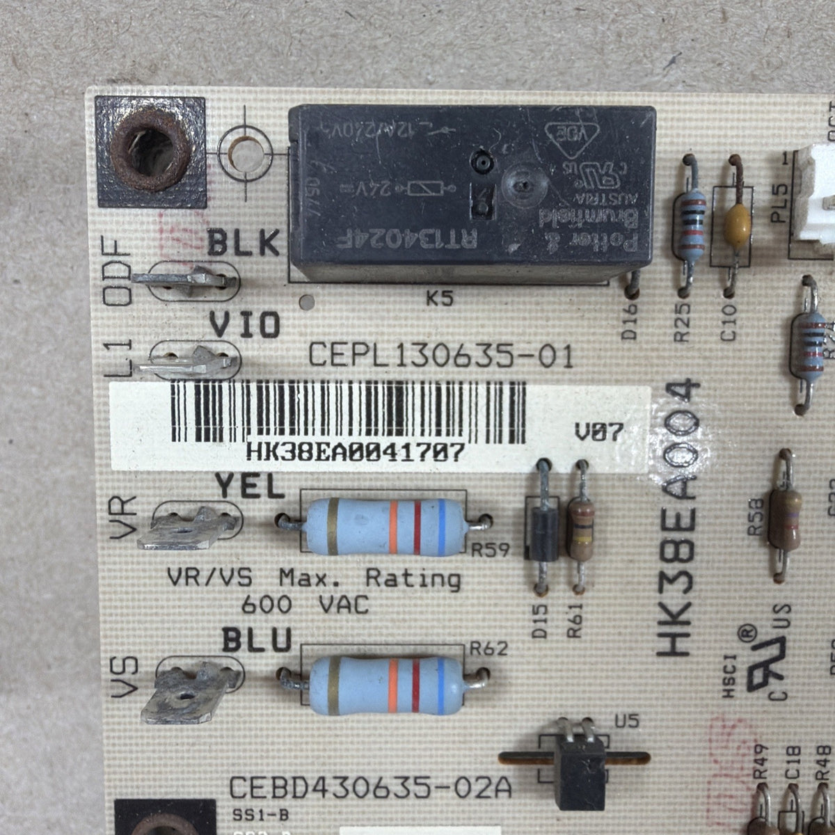 TESTED🔥 Carrier Furnace Control Circuit Board CEBD430635-02A CEPL130635-01