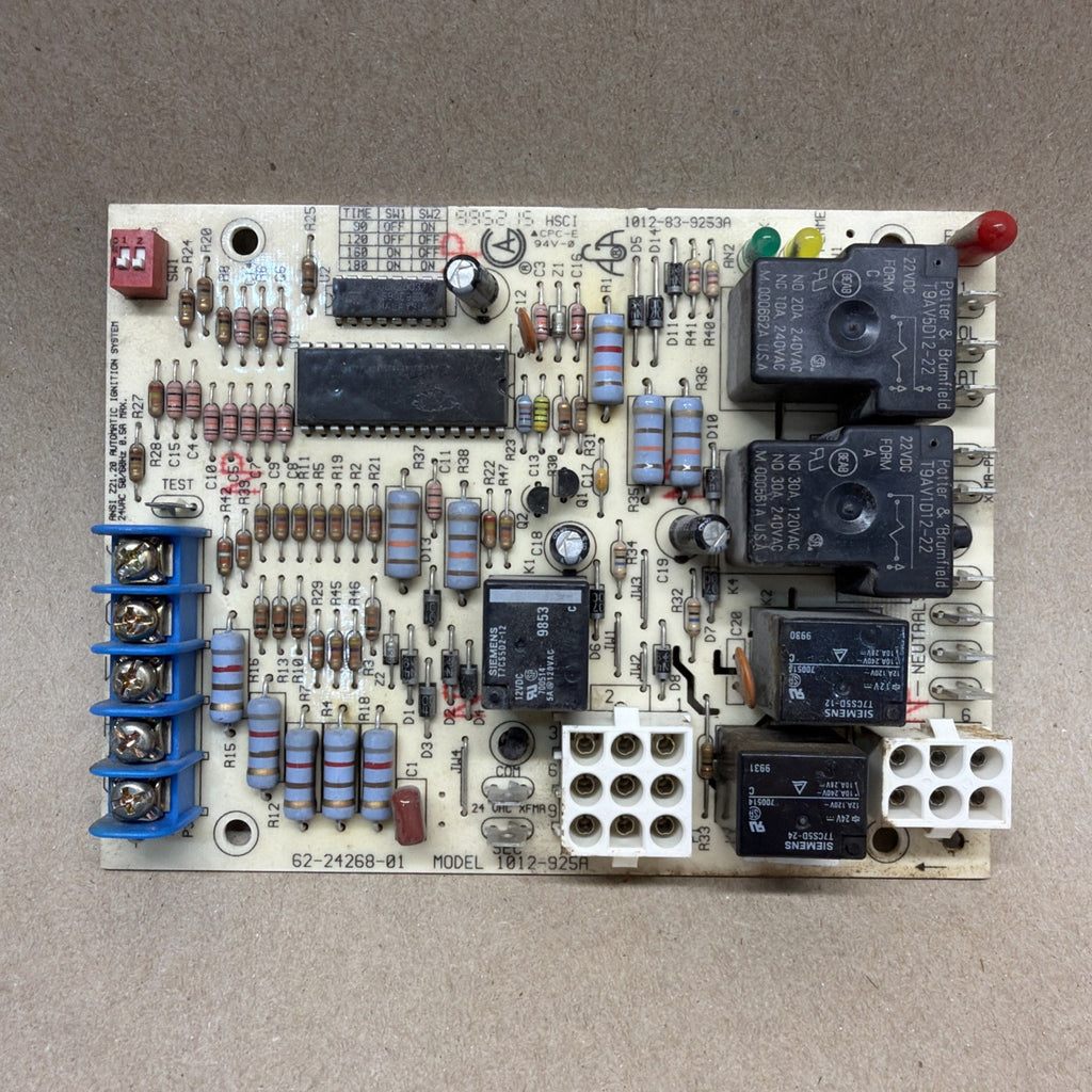 ✅ Furnace Control Circuit Board 1012-83-9253A 62-24268-01 1012-925A Rheem Ruud