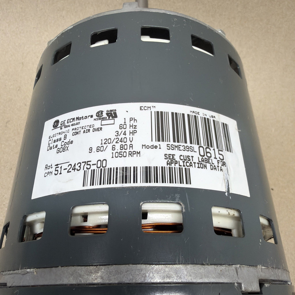 🔥 Trane 5SME39SL0615 3/4HP ECM 2.3 DG03 Genteq Furnace Blower Motor CCW