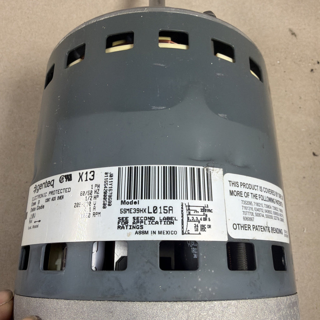 TESTED🔥 GE Genteq ECM X13 1/2 HP Blower Motor 5SME39HXL015A 604253-07 FM19