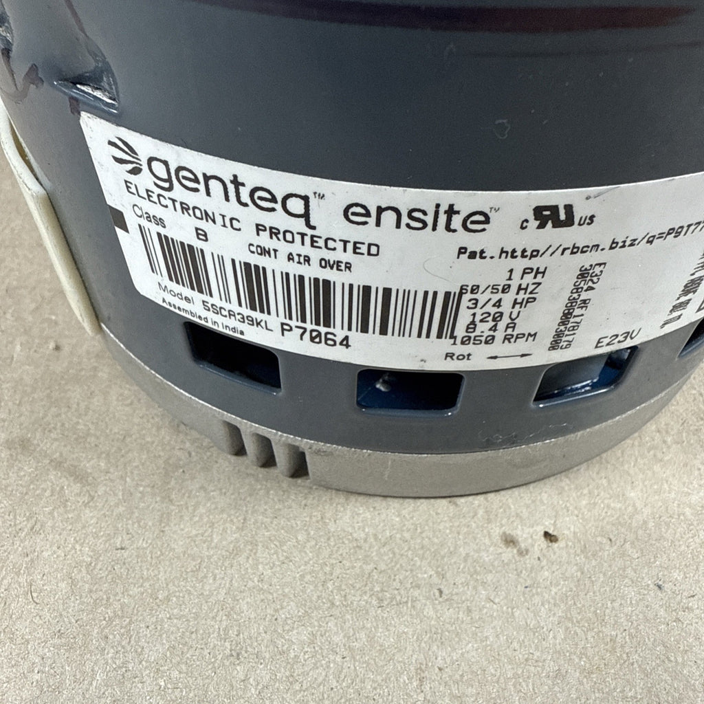 Genteq ensite 5SCA39KLP7064 ECM Blower Motor 3/4HP 120V 1PH 624531-09 KF16 (H)