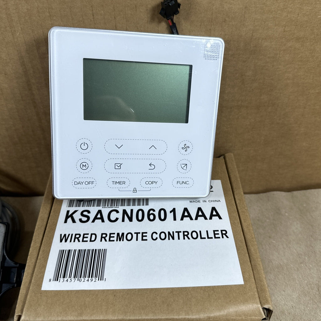 HVAC KSACN0601AAA Wired Remote Control 7 Day programmable Thermostat Carrier