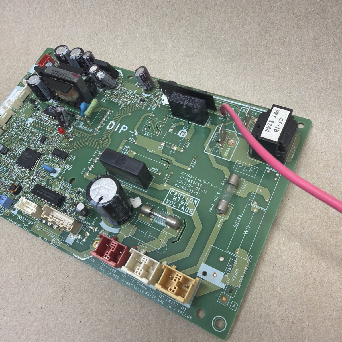 TESTED🔥 Fujitsu Control Board Card K07BS-C-A(02-01) 9707656022 K07BS-02-01
