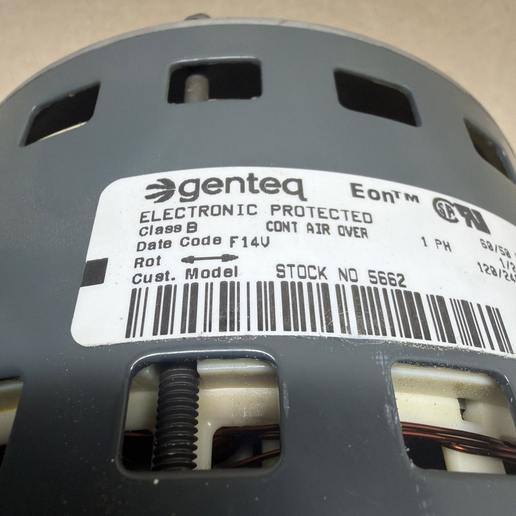 🔥 Genteq Eon 5SME39GLV5001 Programmable Motor 1/2hp 230V  1060256  HD03 CCW