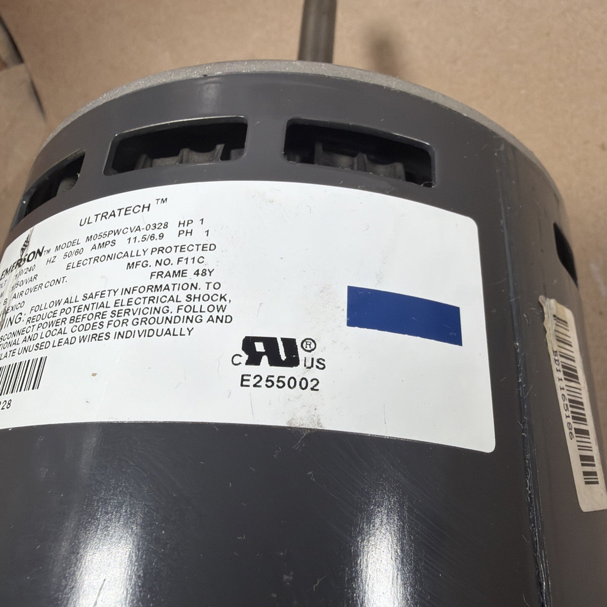 ✅ US Motors ECM M055PWCVA-0328 Blower Motor 1HP  PerfectSpeed 0131M00272