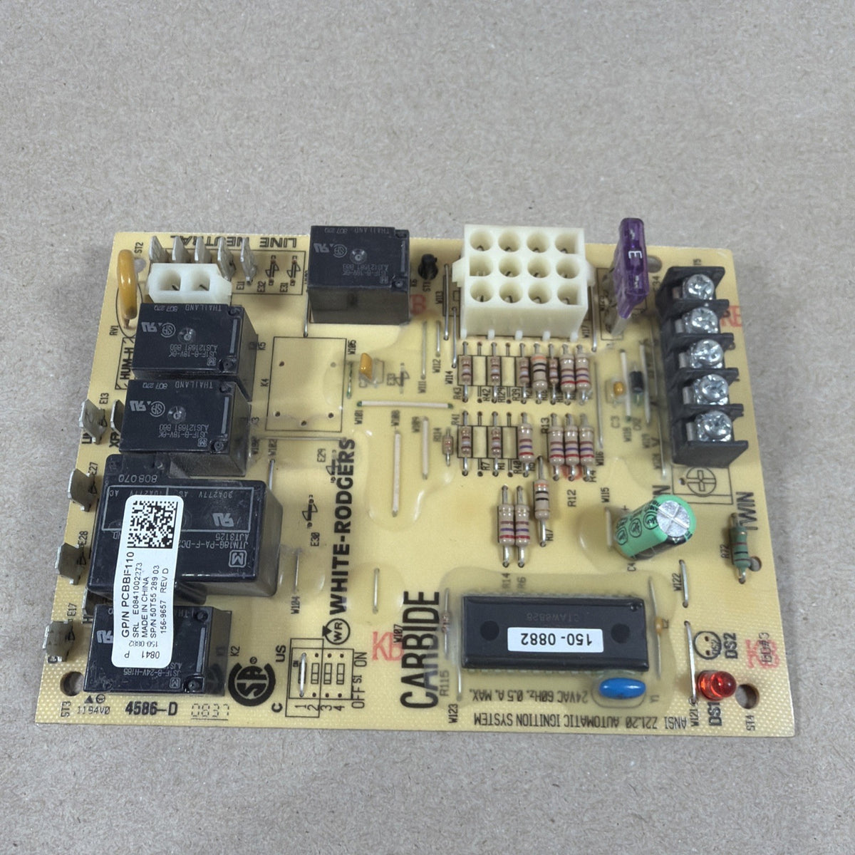 TESTED🔥 White Rodgers PCBBF110 Furnace Control Circuit Board 50T55-289-03 (N58)