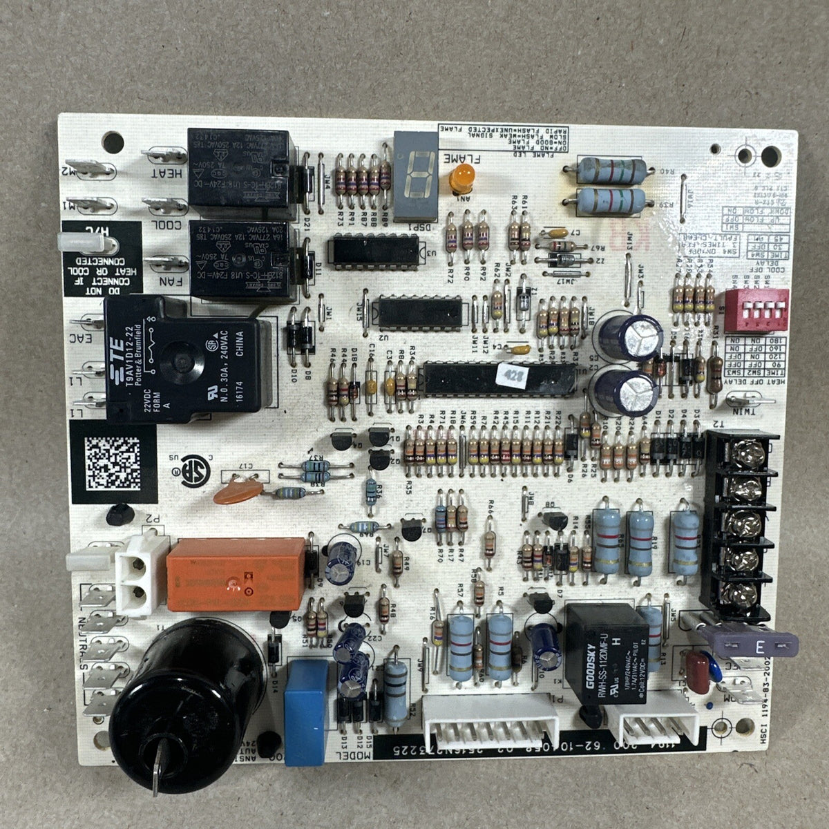 1194-83-2002A 1194-200 62-104058-02 Rheem furnace OEM control Board. (L267)