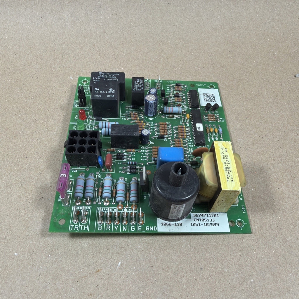 🔥🔥 Trane American Standard D674711P01 Furnace Control Board 1068-83-1101