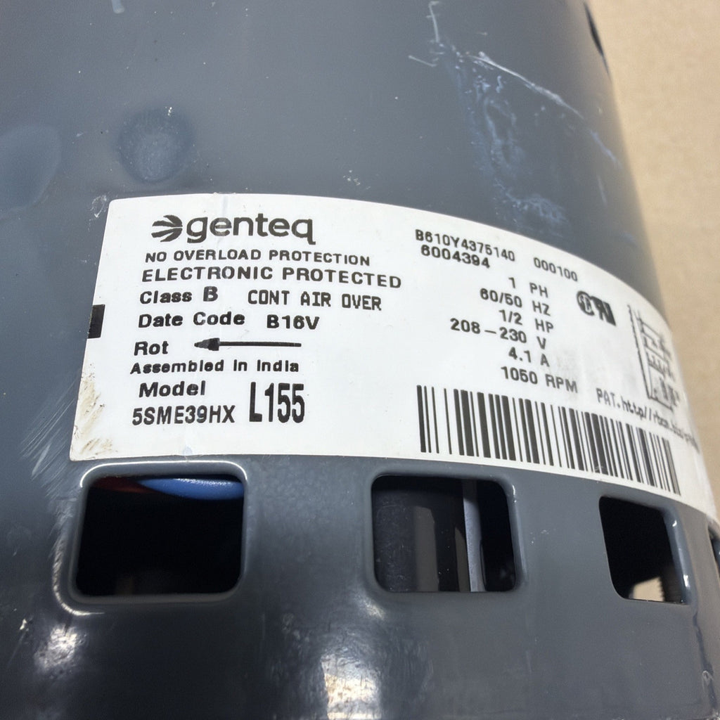 TESTED✅ GE Genteq ECM X13 1/2 HP Blower Motor 5SME39HXL155 230V  FM19 1185247