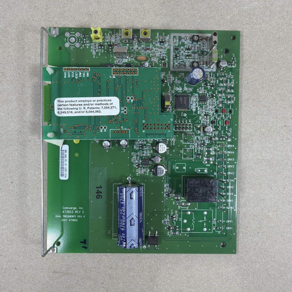 TESTED🔥🔥. Comverge Dual Frequency Control Board 473953 REV E 473952