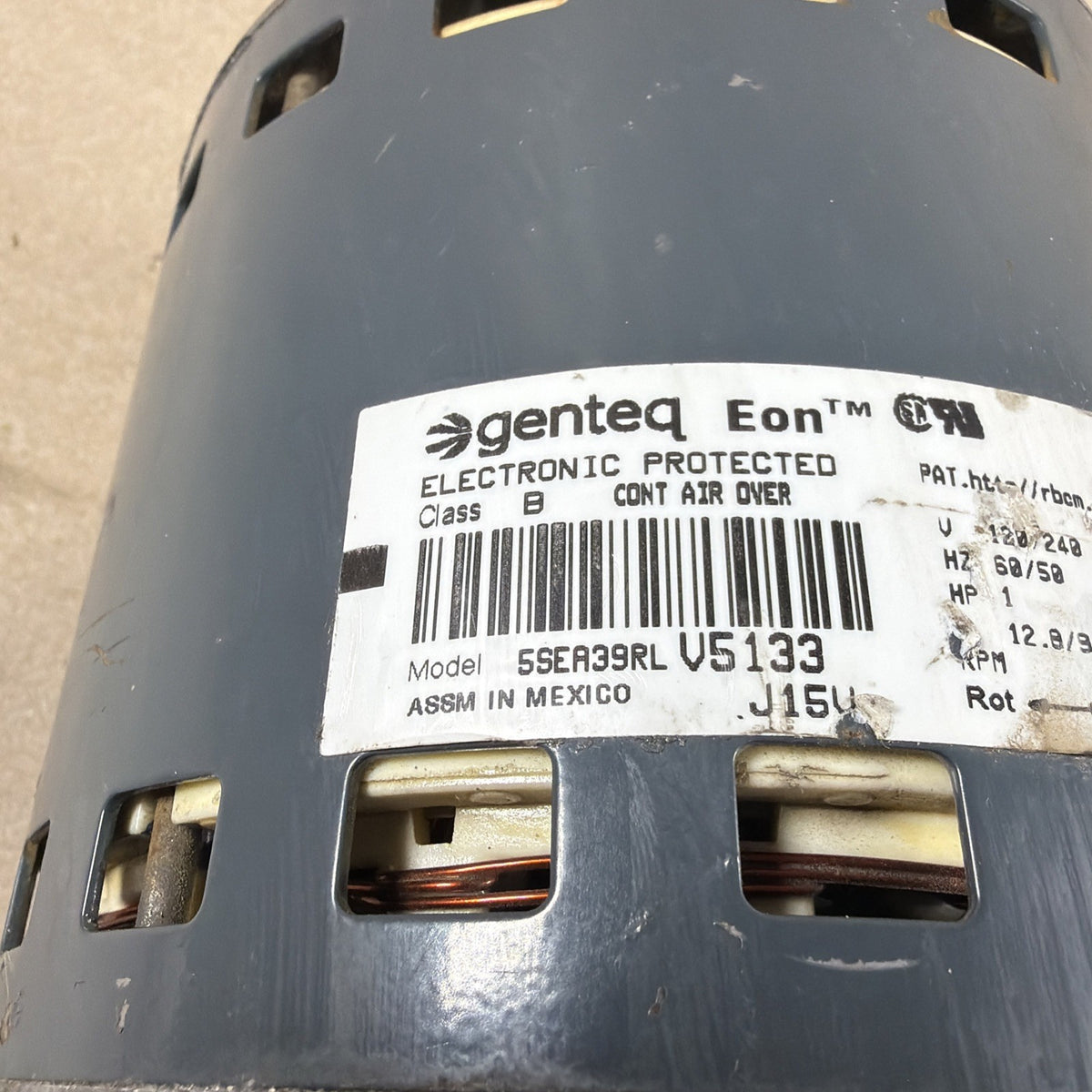 🔥 Genteq EON Motor  Module 5SEA39RLV5133 TRANE D344734P91 CCW. HD01   1HP