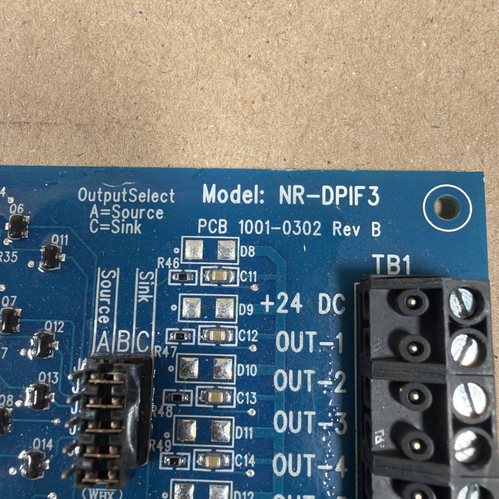 DrivePak Interface NR-DPIF3 PCB 1001-0302 Rev B