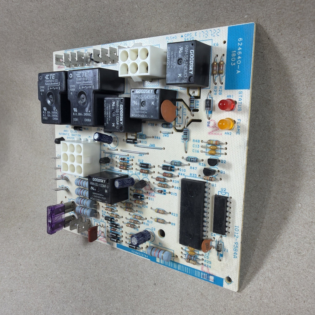 TESTED🔥 624640-A Furnace Control Circuit Board 1012-83-9583A.   1012-9584A
