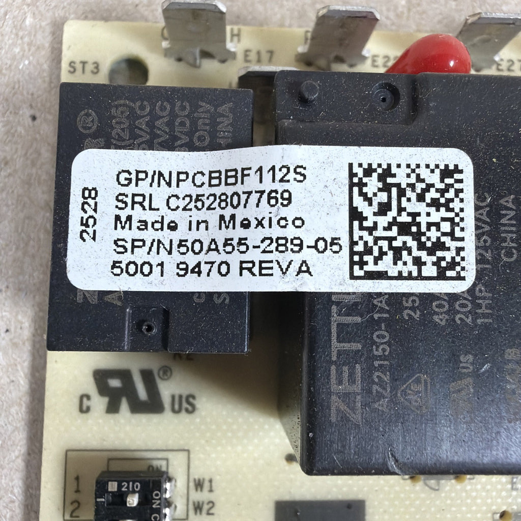 🔥🔥 Goodman Amana PCBBF112S Control Circuit Board 50A55-289-05 5001-9470 (C63)