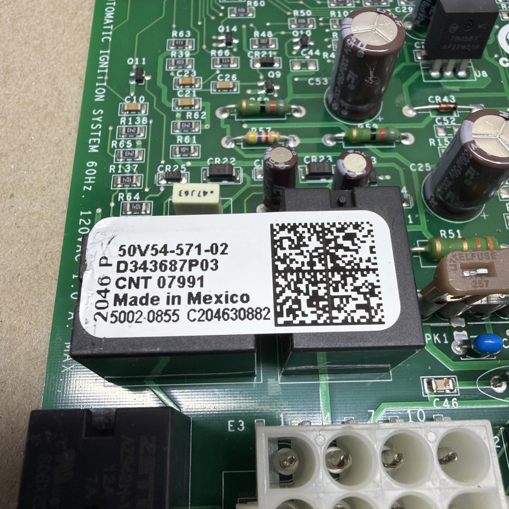 TESTED🔥 TRANE 50V54-571-02  D343687P03 Furnace Control Circuit Board