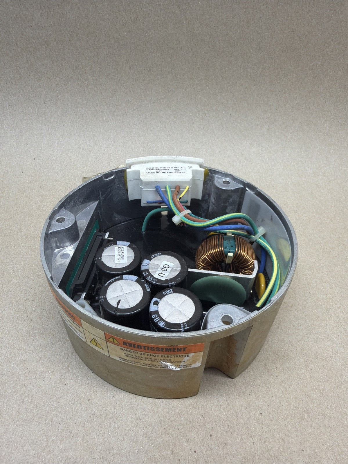 TESTED✅ US MOTORS 1 HP ECM Module  AA26300L-100N-G3-U C498099320001