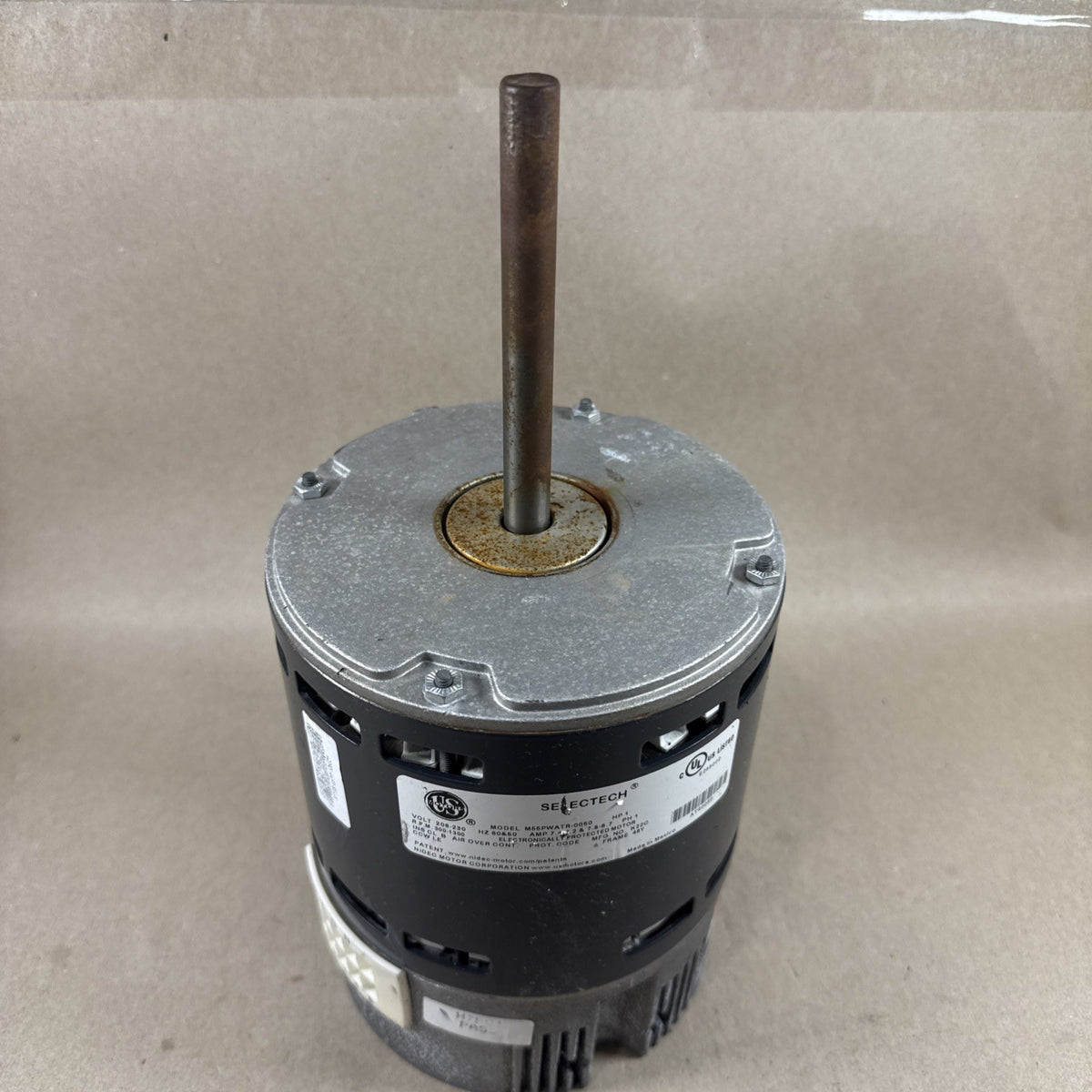 US Motors SELECTECH M55PWATR-0050 ECM Blower Motor 1HP 208-230V 105914-26 (#53)