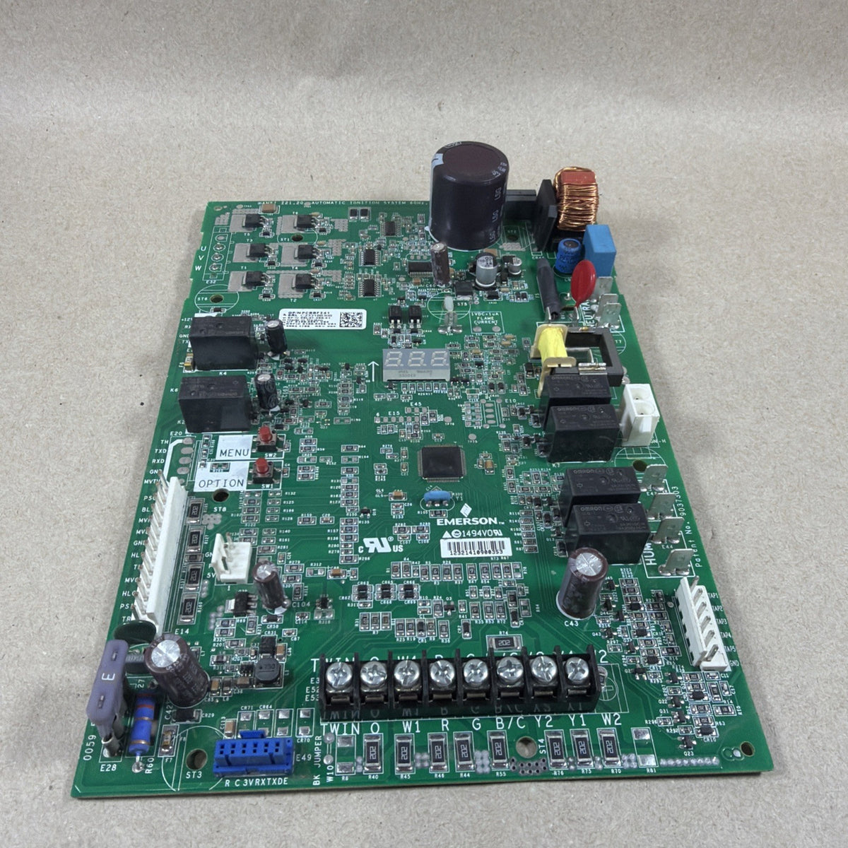 TESTED🔥 EMERSON PCBBF241 50L47-290-01 Control Circuit Board 0160-0597 (F34