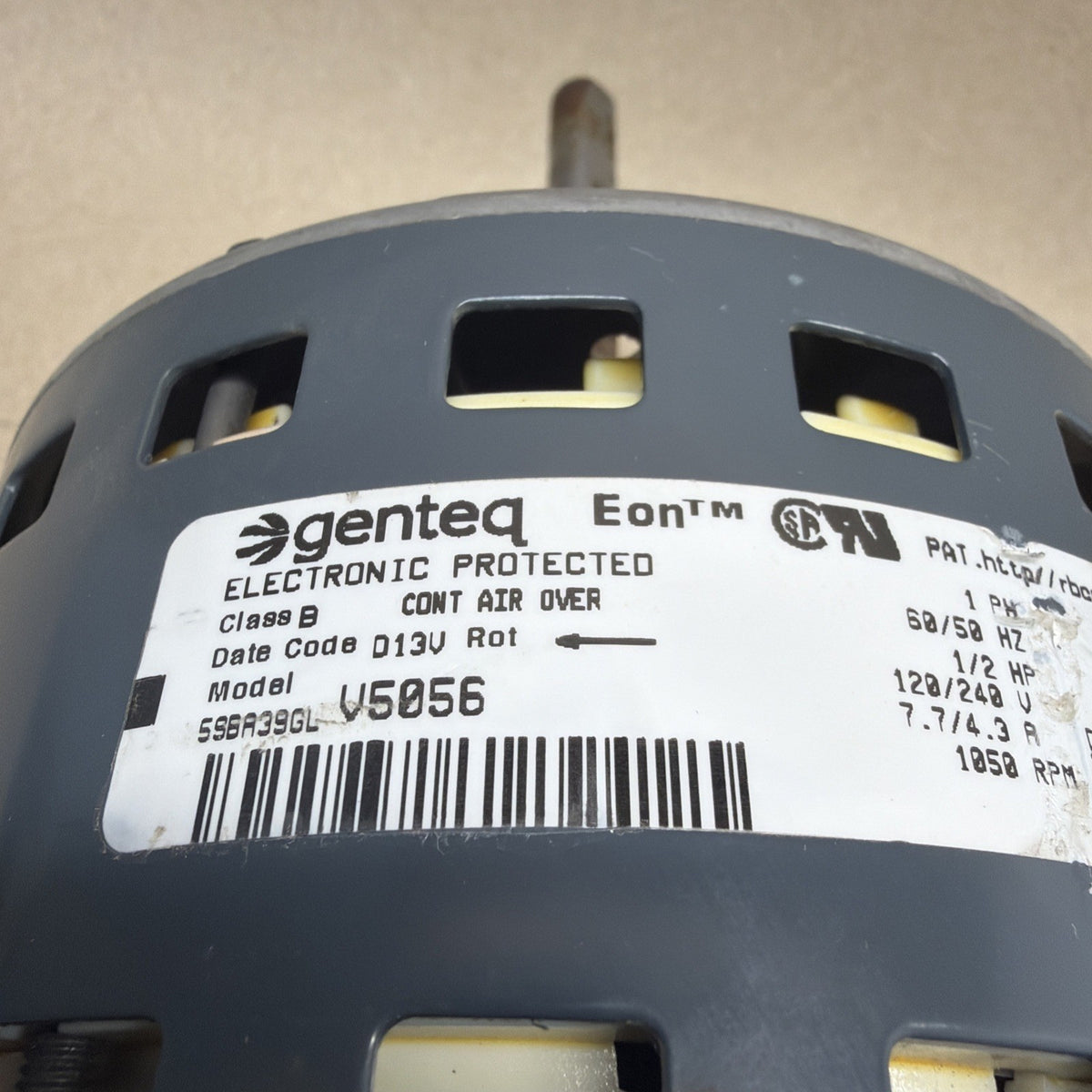 TESTED🔥 Carrier HD44AR122 CCW 120/240V ECM Blower Motor 5SBA39GLV5056 HD03