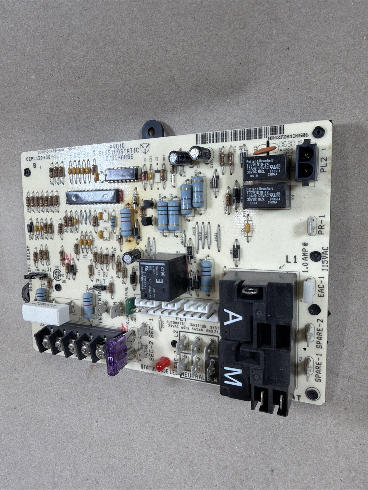 🔥 Carrier Bryant CEPL130438-01 Control Circuit HK42FZ013 CEBD430438-06A
