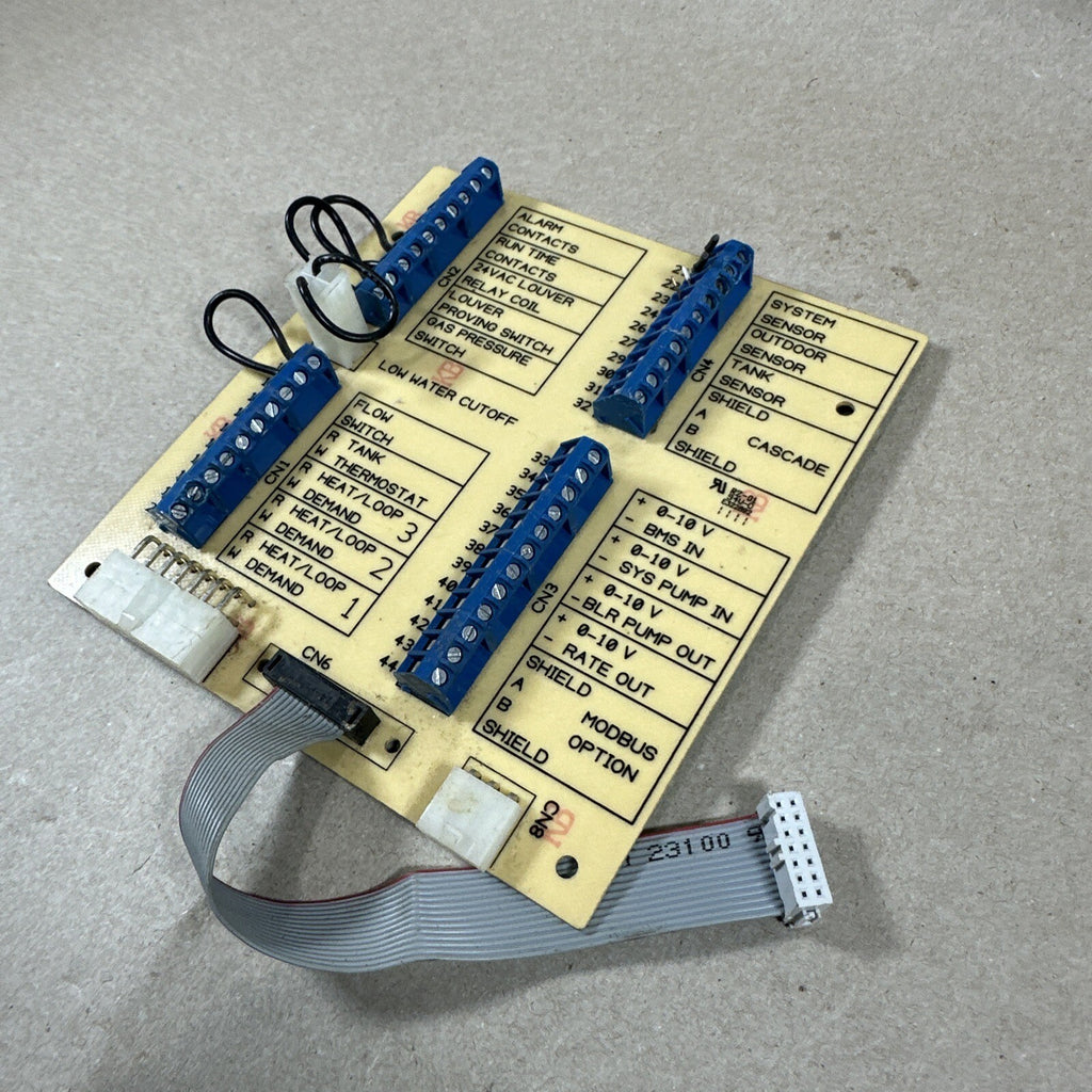 TESTED🔥 Lochinvar RLY20062 , 100167579 LOW VOLTAGE CONNECTION BOARD, (H218)