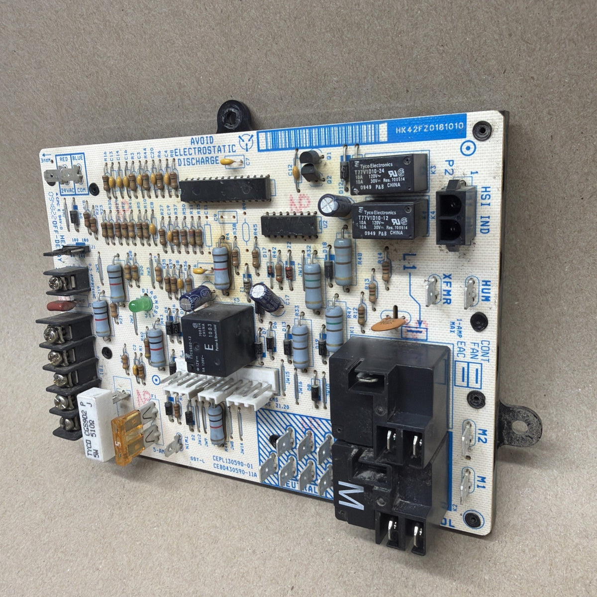 TESTED✅ Carrier Briant Control Board HK42FZO18  CEBD430590-10A CEPL130590-01