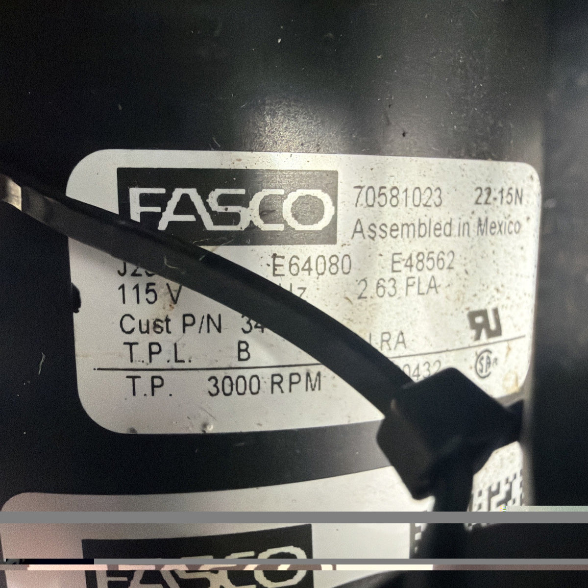 ✅ Fasco 70581023 J238-150. Draft Inducer Blower Motor 70581023JC