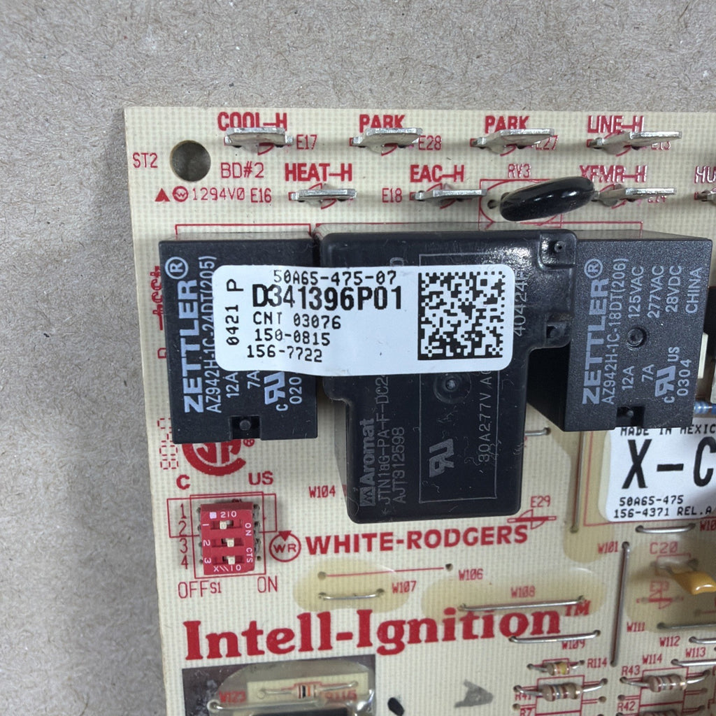 🔥🔥 White Rodgers D341396P01 Furnace Control Circuit Board 50A65-475-07 B45