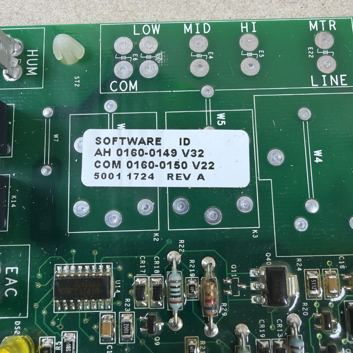 🔥 FCBAE1-EMERSON CONTROL BOARD 48C31 495 01 CNT05870 ASSY PLUS USER INTERFACE