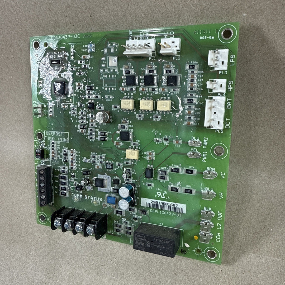 TESTED!! CONTROL BOARD Defrost HK38EA001 CEPL130439-01 CEBD430439-03C (L202)