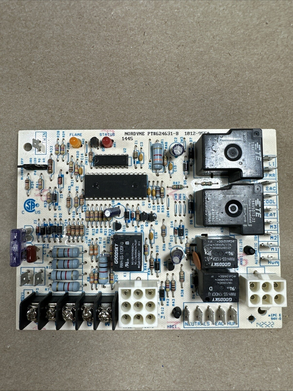 TESTED🔥 1012-83-9559B 624631-B 1012-955A control board  Nordyne Furnace