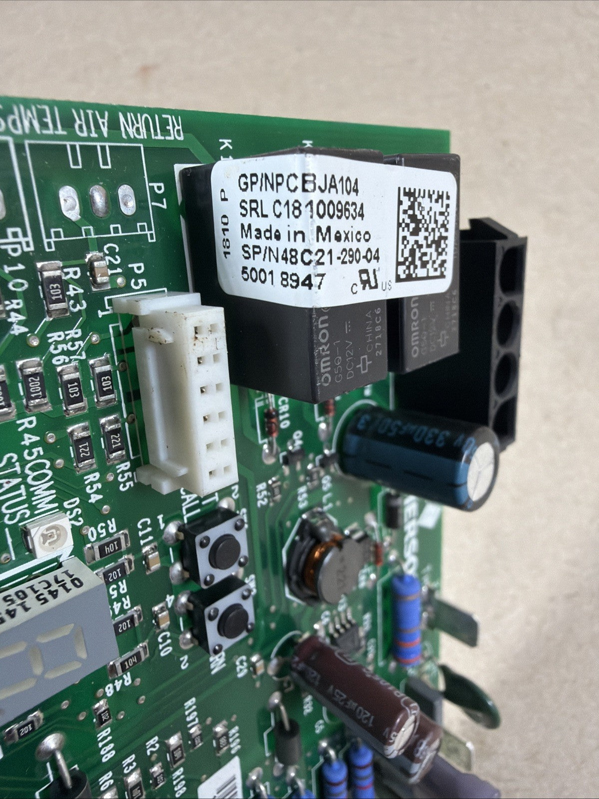 🔥🔥 Emerson GP/NPCBJA104 PCBJA104 48C21-290-04 Air Handler Control Board