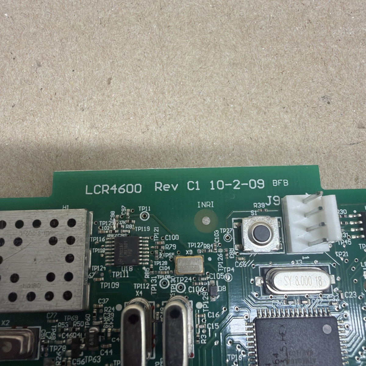 D414540978. ✅ 46010X12G12 Cooper Power Systems LCR4600 Rev C1 control board