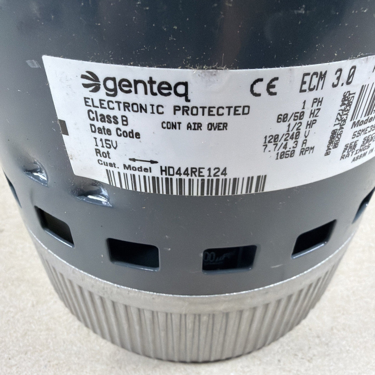 TESTED🔥 5SME39HXL3057 HD44RE124 ECM 3.0 GC08 Carrier Furnace blower motor