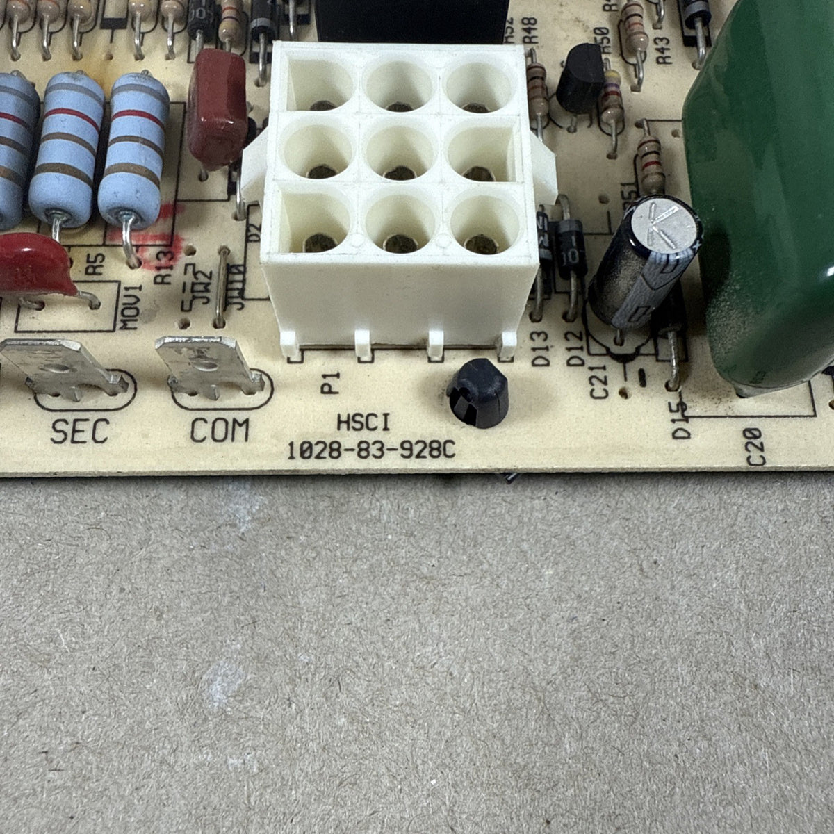 RHEEM RUDD 1028-83-928C FURNACE CONTROL CIRCUIT BOARD 62-24140-02 1028-928 (A6)