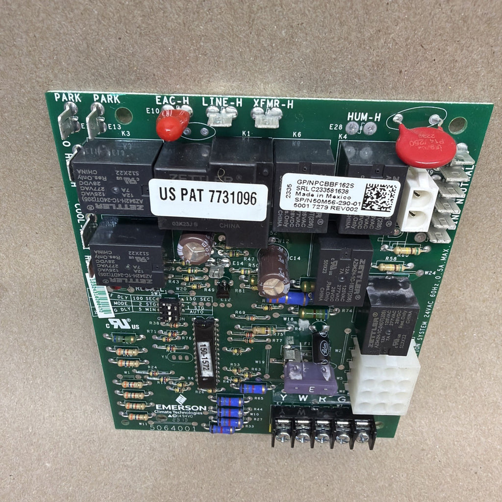 TESTED🔥 Emerson 50M56-290-01  Furnace Control Circuit Board PCBBF162F
