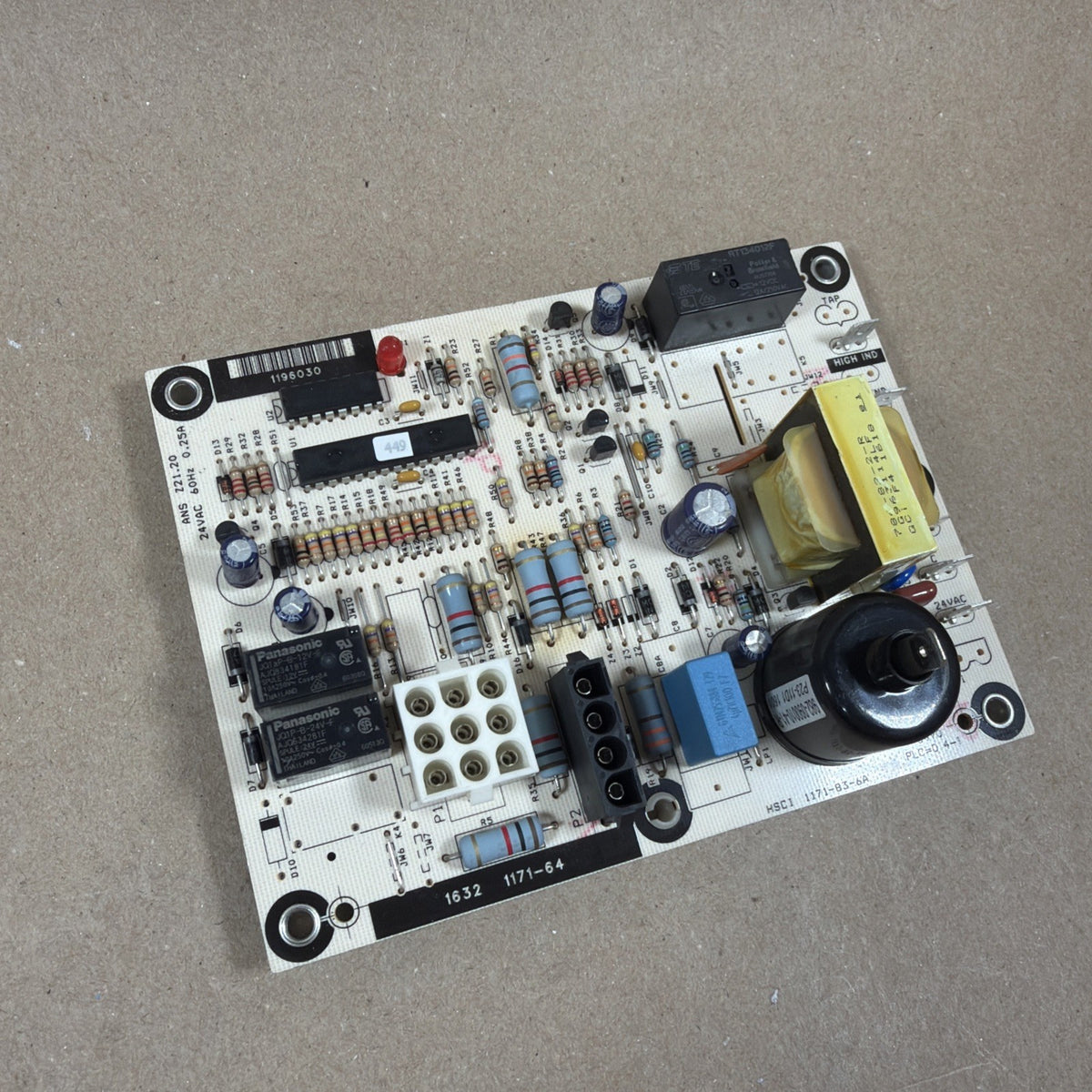 TESTED🔥.  1171-64  York Furnace Control Circuit Board 1171-83-6A