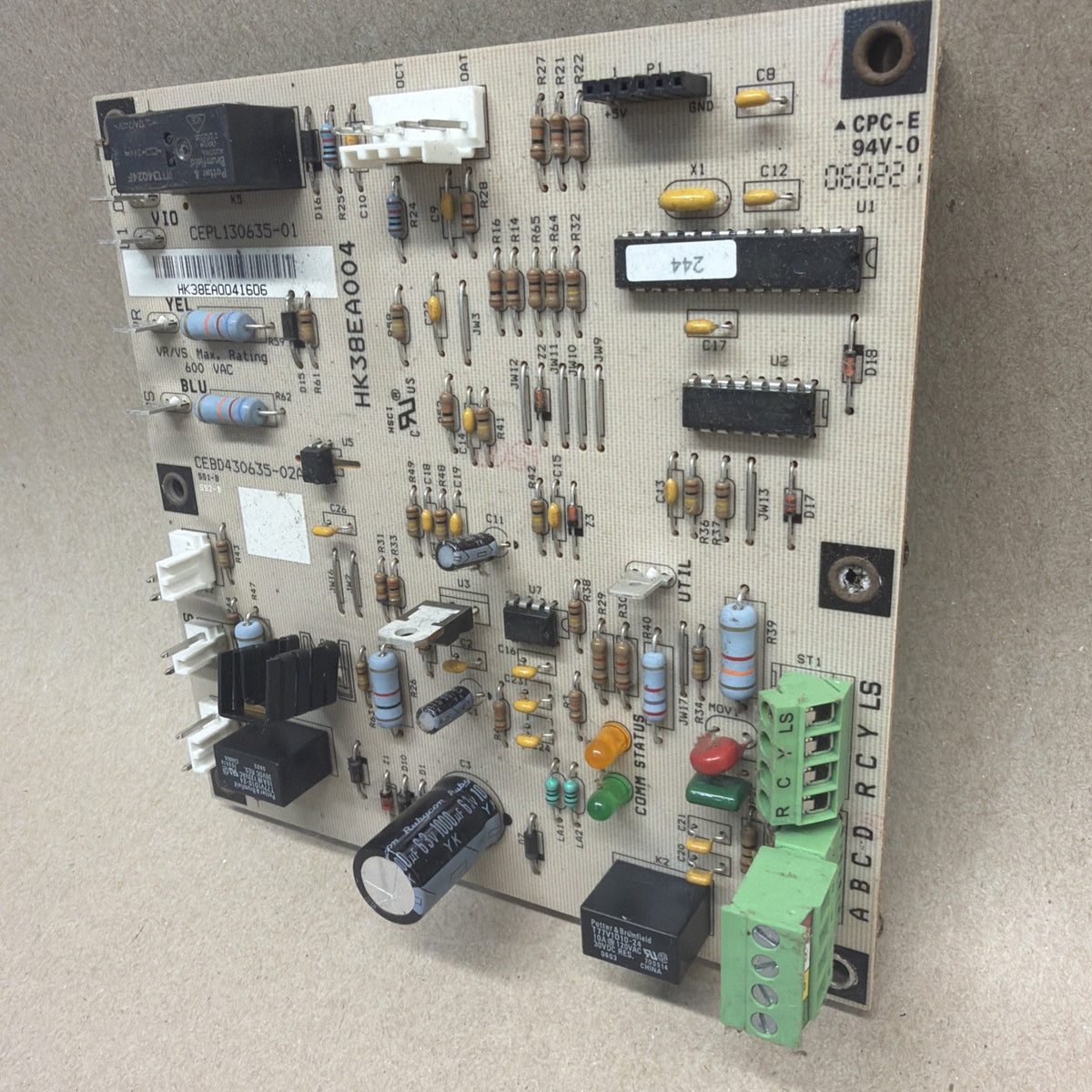 🔥🔥 Carrier Furnace Control Circuit Board CEBD430635-02A CEPL130635-01