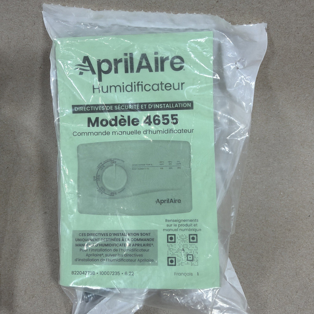 Lot Of 4 New Aprilaire Self Piercing / Tapping Saddle Valve