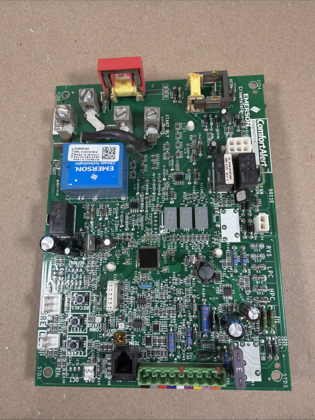 TESTED🔥 Goodman PCBGR103 2 Stage PCB Control Circuit Board 49C25-289-01