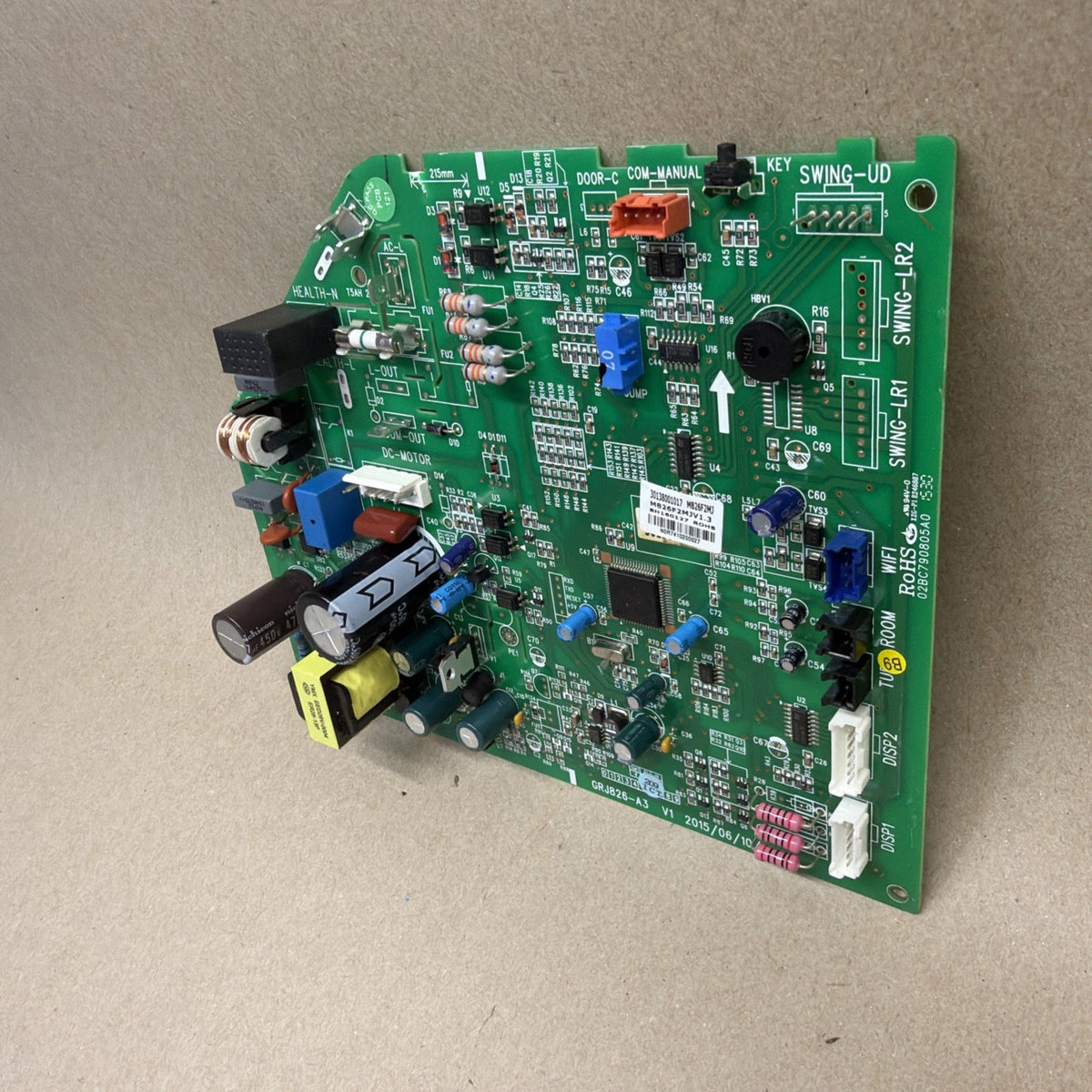 Gree - 30138001017 - Main Control Circuit Board M826F2MJV1.3 02BC790805A0