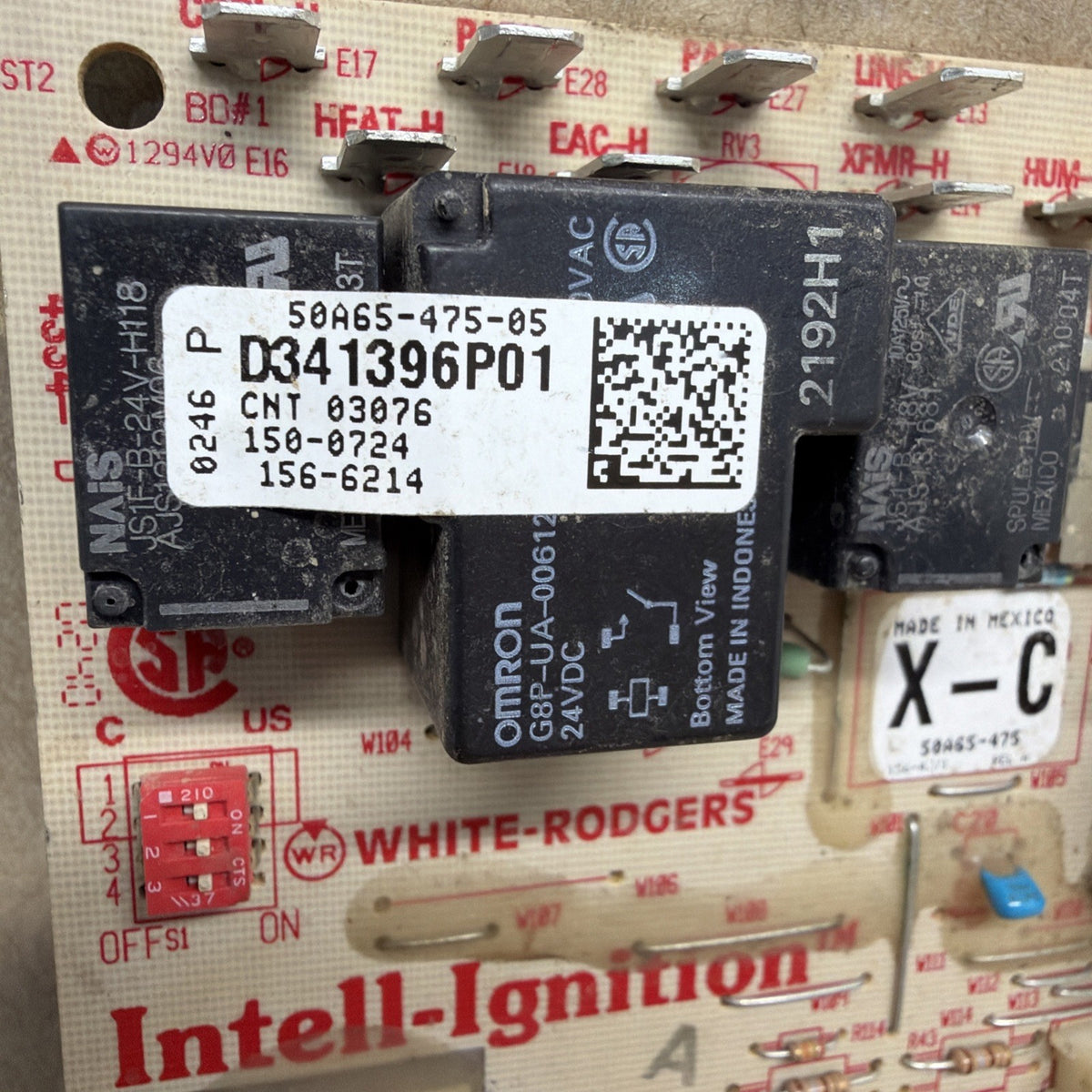 ✅ White Rodgers D341396P01 Furnace Control Circuit Board 50A65-475-05