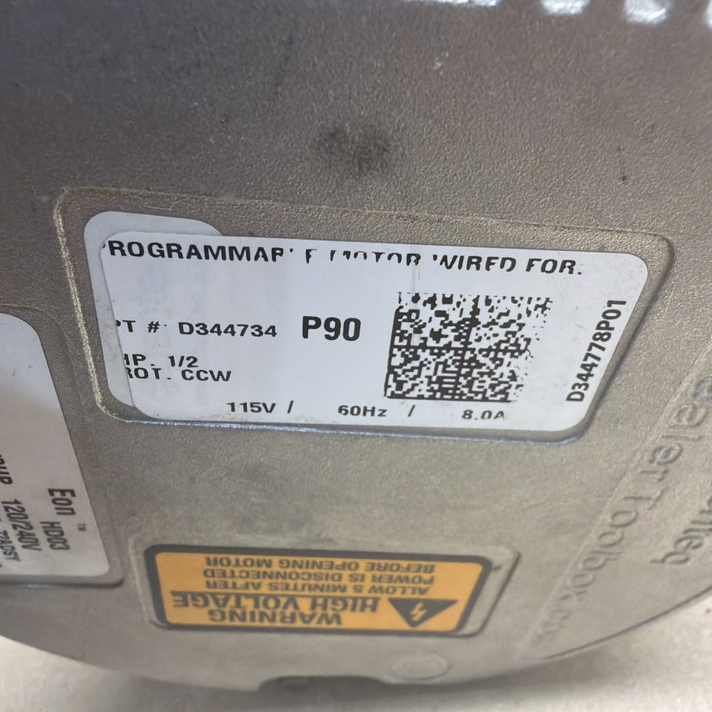 🔥 Genteq Eon 5SBA39GLV5154 Programmable Motor 1/2hp 115V D344702P01 HD03 CCW