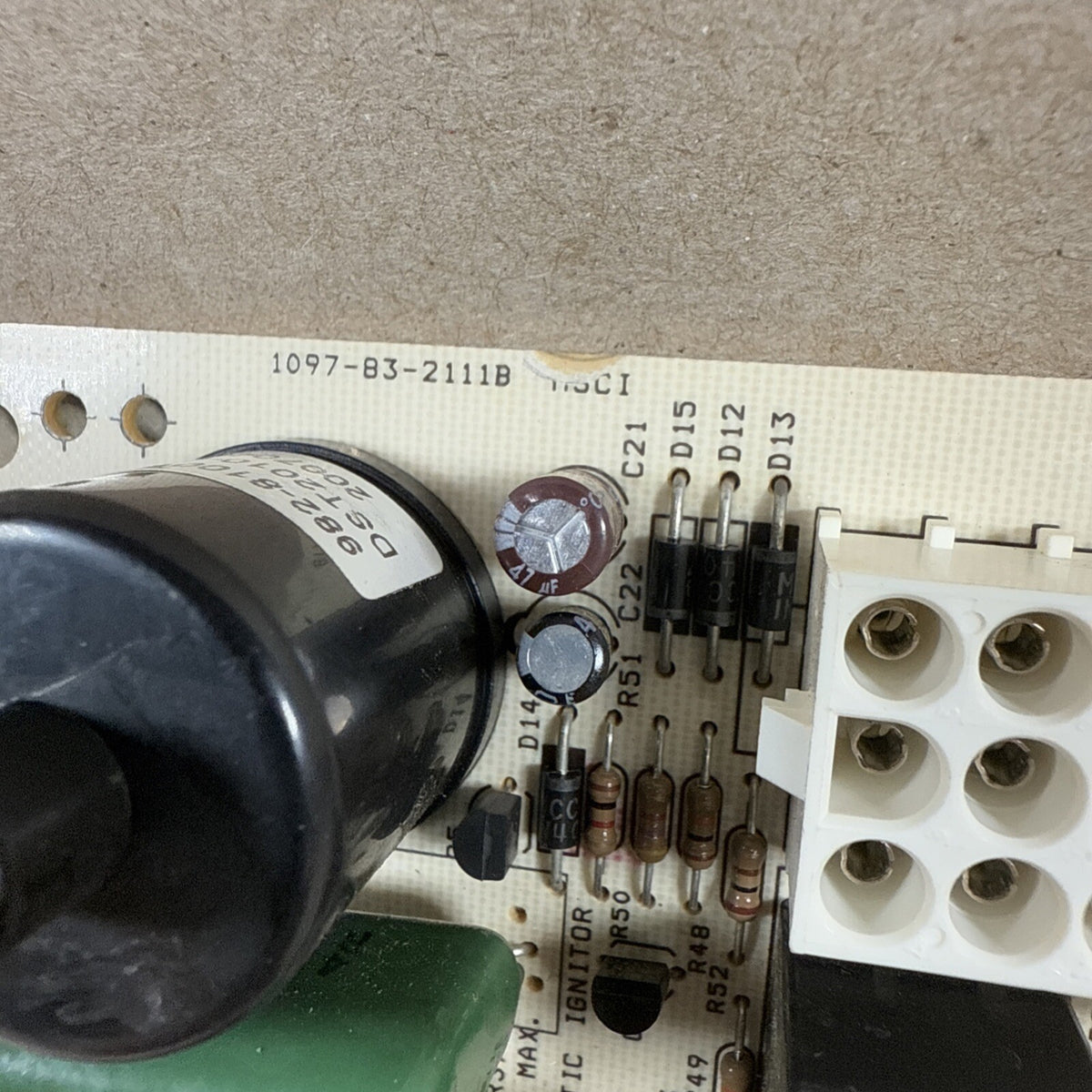 TESTED🔥 Reznor HONEYWELL 1097-83-2111B Control Circuit Board 1097-211 (B52)