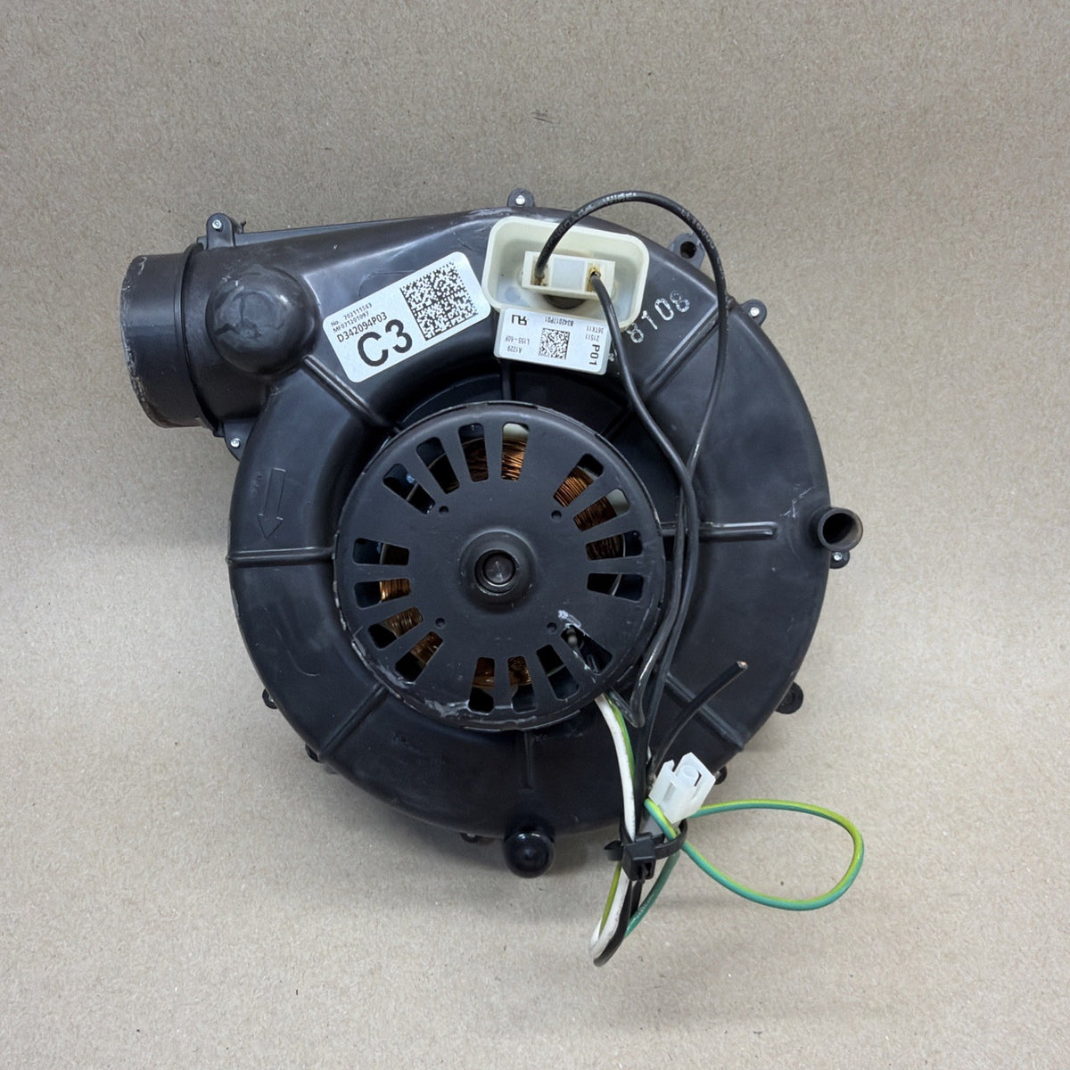 ✅ FASCO 702111543 Draft Inducer Blower Motor Assembly D342094P03 7021-11543