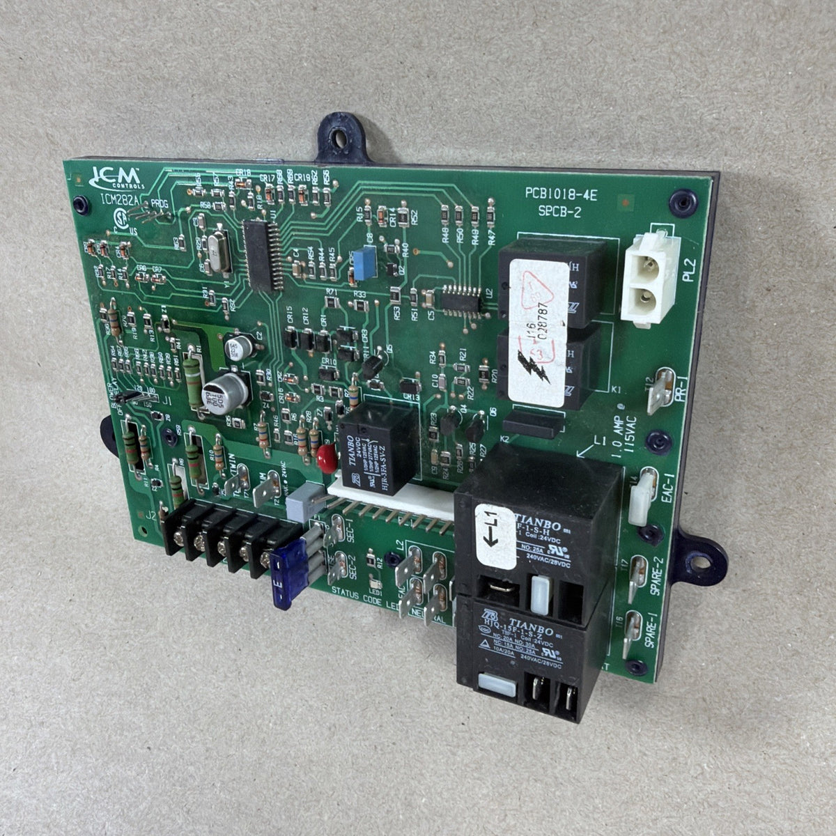 TESTED🔥 Carrier ICM ICM282A Furnace Control Board PCB1018-4E