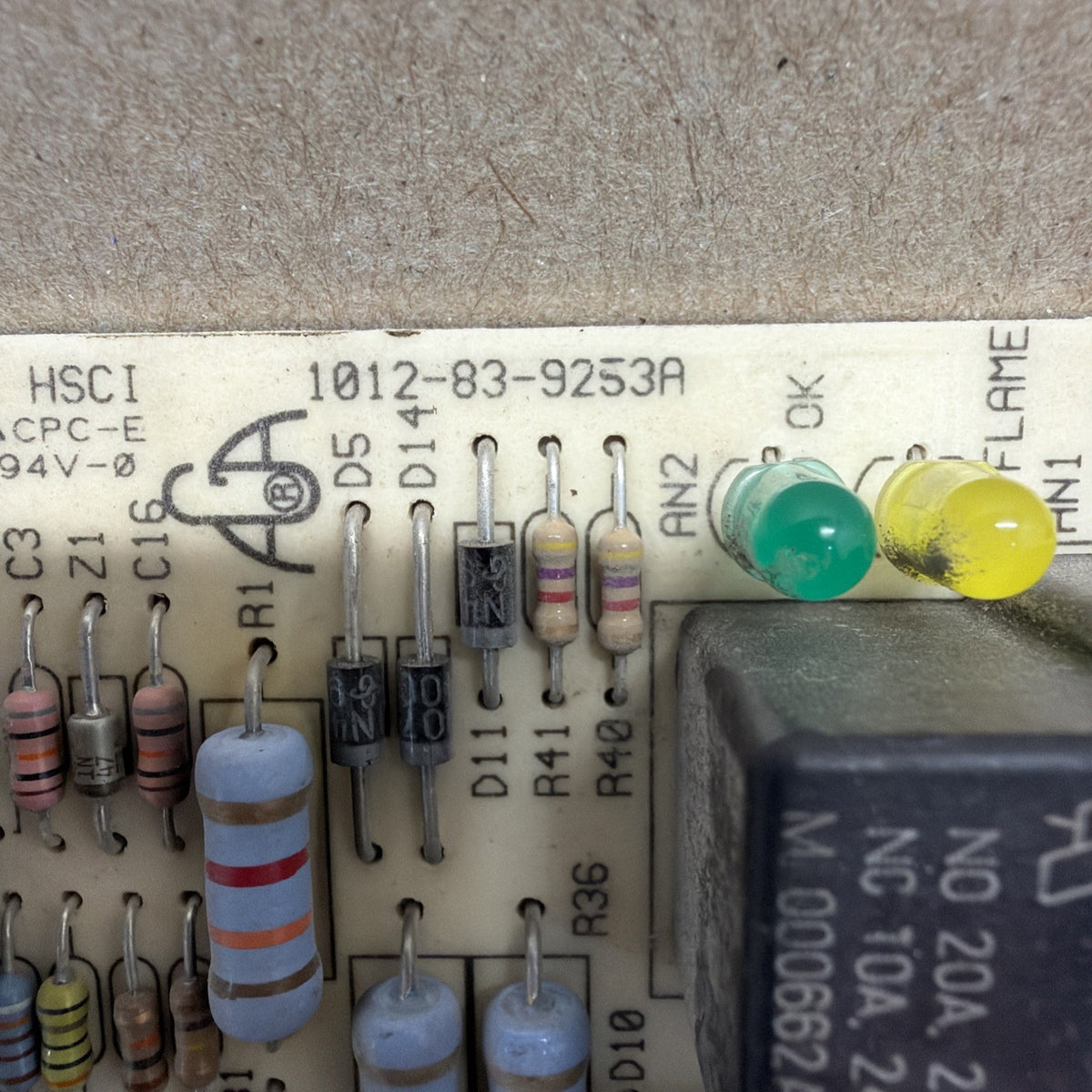 ✅ Furnace Control Circuit Board 1012-83-9253A 62-24268-01 1012-925A Rheem Ruud