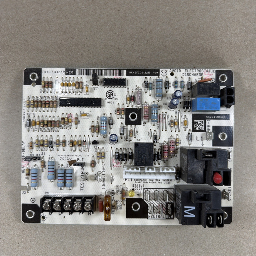 🔥🔥 Carrier HK42FZ061 Furnace Control Board CEPL131012-20 CEBD431012-23A