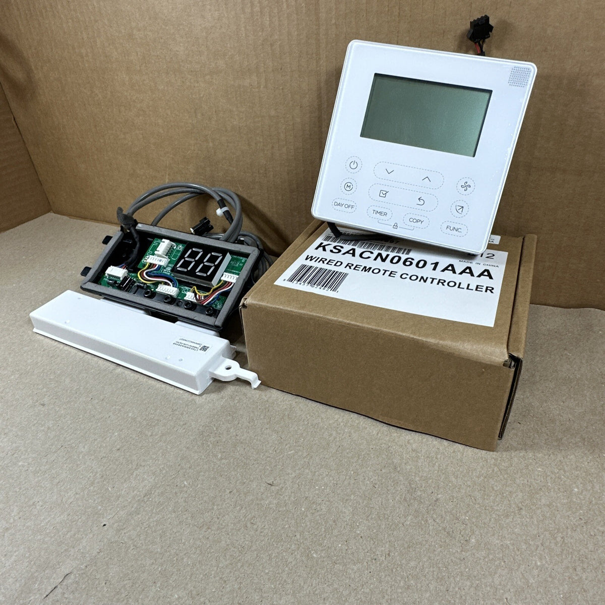 HVAC KSACN0601AAA Wired Remote Control 7 Day programmable Thermostat Carrier