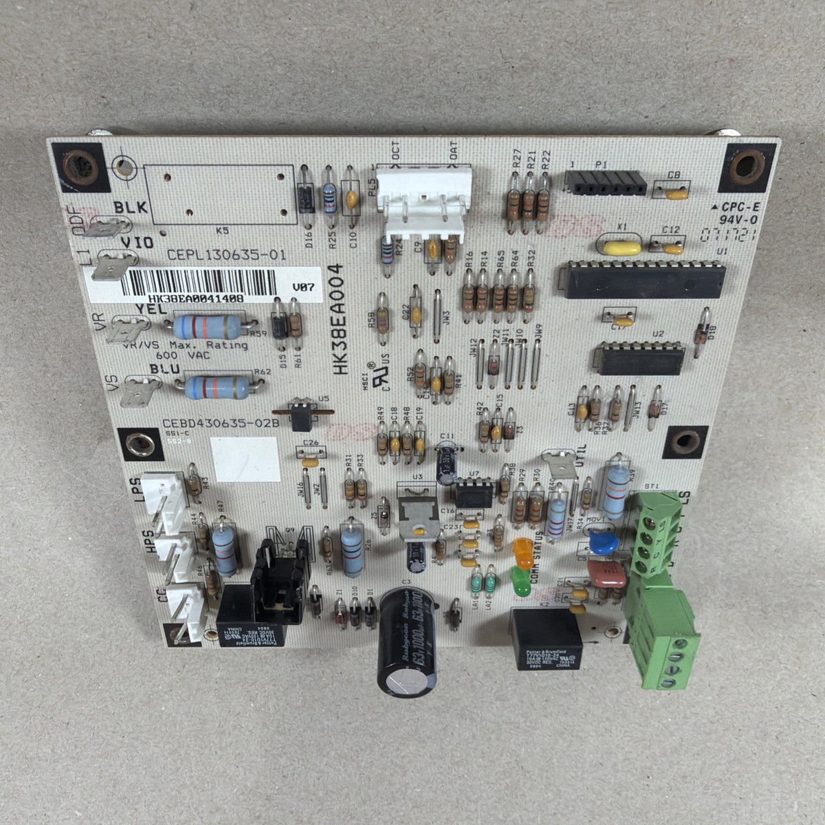 🔥🔥 Carrier Furnace Control Circuit Board CEBD430635-02B CEPL130635-01 (G28)